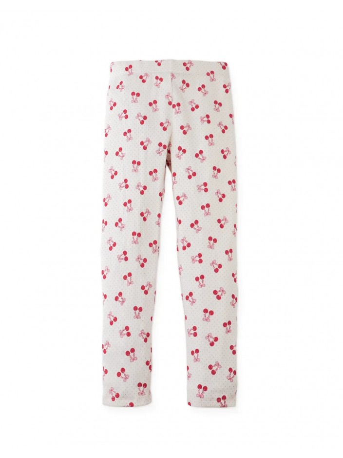 Lucia Leggings with All-Over Cherry Print