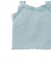 Gigi Fully Smocked Tank Top with Set-in Ruffles