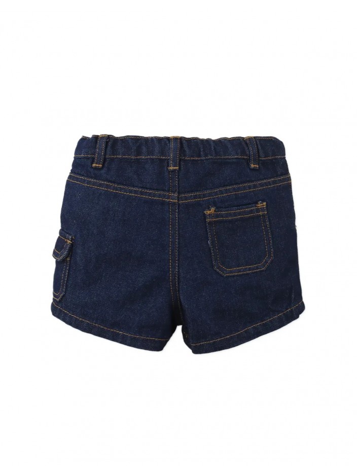 Baby Kyrie Dark Wash Denim Shorts