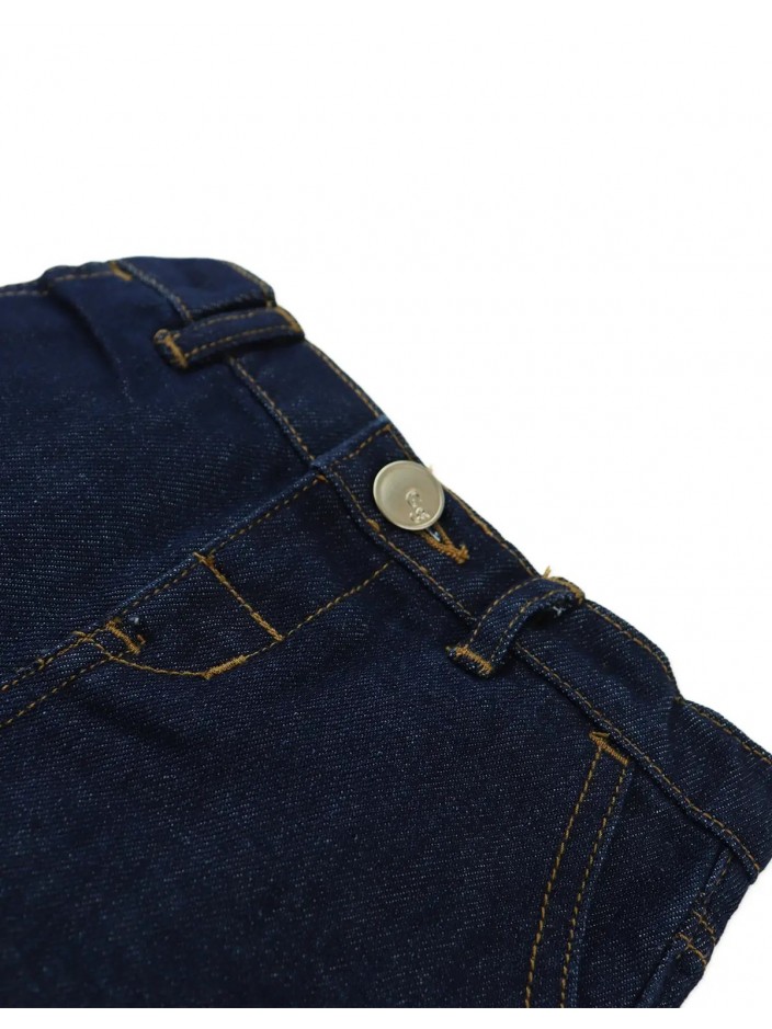 Baby Kyrie Dark Wash Denim Shorts