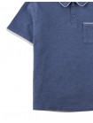 Edwin Polo Shirt with Piping Details