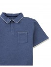 Edwin Polo Shirt with Piping Details