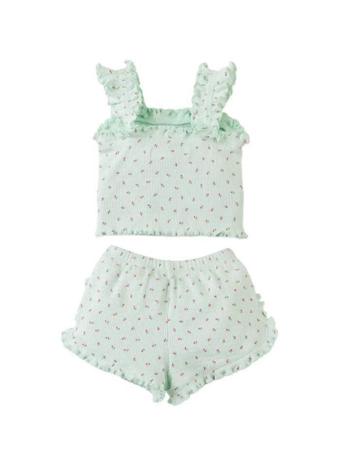 Baby Juliette Ruffled Top and Shorts Set