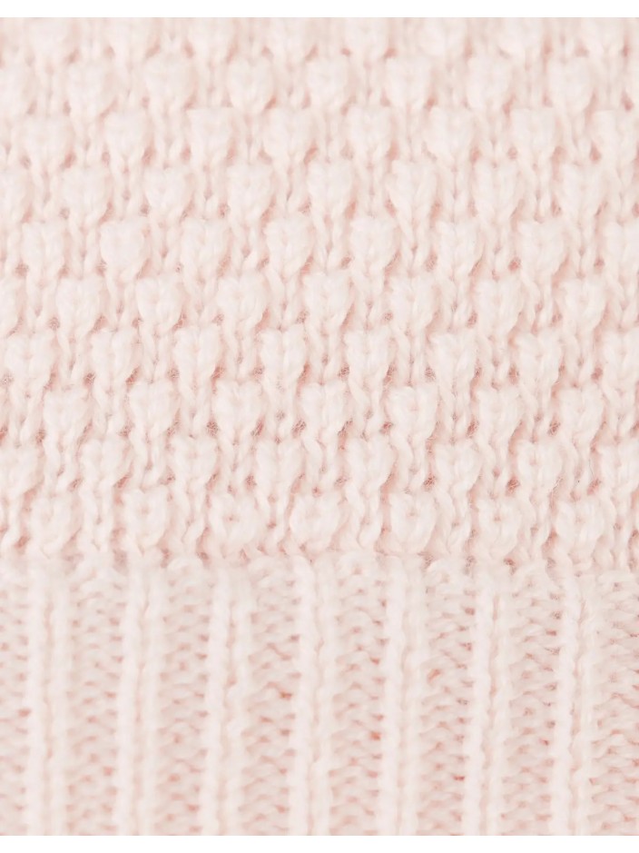 Baby Michelle Knitted Top and Feather Fabric Combi Dress