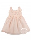 Baby Rianne Strappy Glittered Tulle Dress with Bows