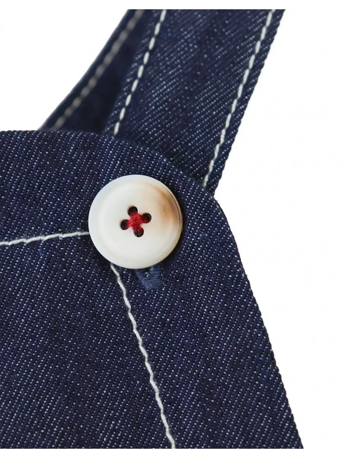 Baby Albie Denim Cargo Dungarees
