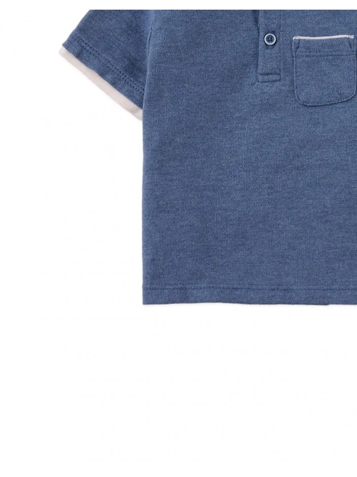 Baby Edwin Polo Shirt with Piping Details