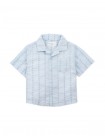 Baby Graham Shirt with Textured Stripes