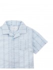 Baby Graham Shirt with Textured Stripes