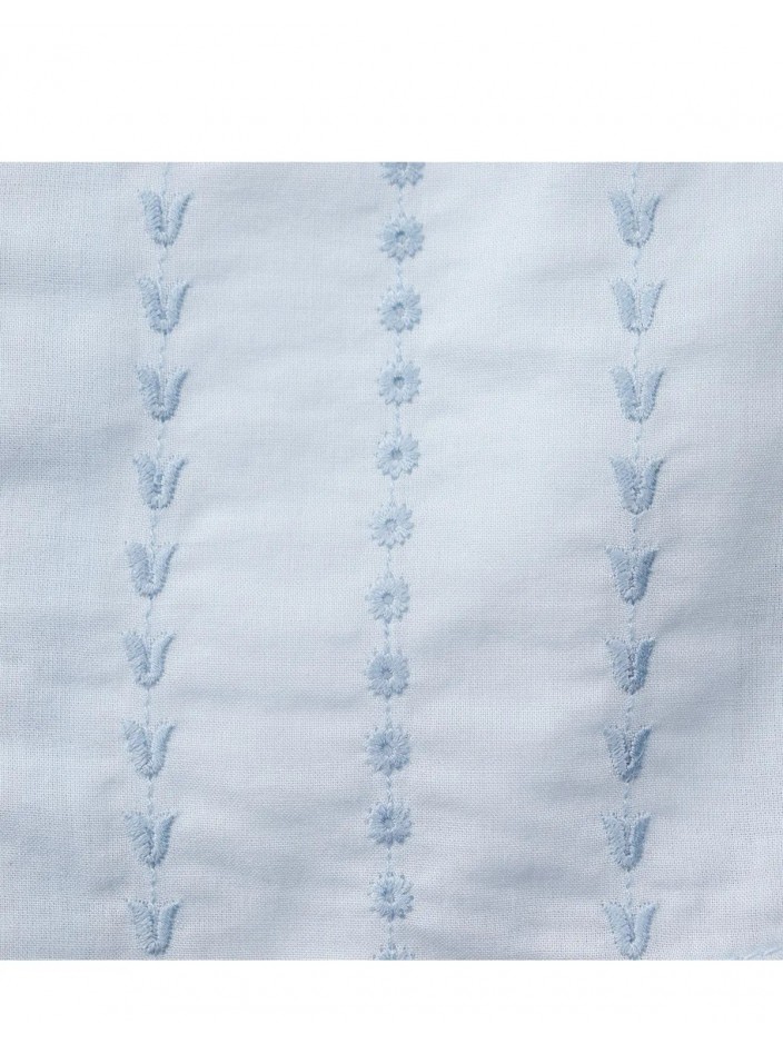 Baby Graham Shirt with Textured Stripes