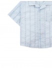 Baby Graham Shirt with Textured Stripes