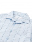 Baby Graham Shirt with Textured Stripes