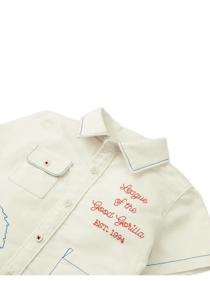 Baby Roger Shirt with Gorilla Embroidery
