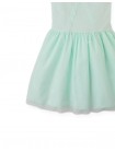 Elara Drop-Waist Dress with Tulle Skirt