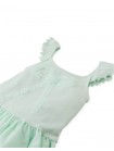 Elara Drop-Waist Dress with Tulle Skirt