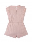 Fleur Sleeveless Playsuit with Ruffle Details