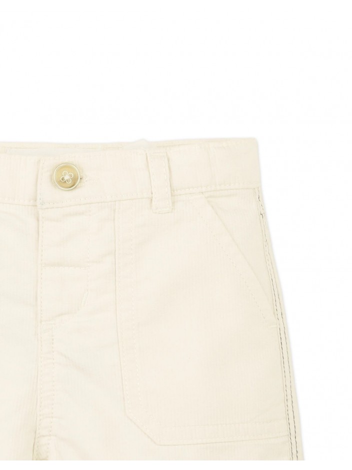 Baby Barry Shorts with Patch Pocket and Contrast Stitching