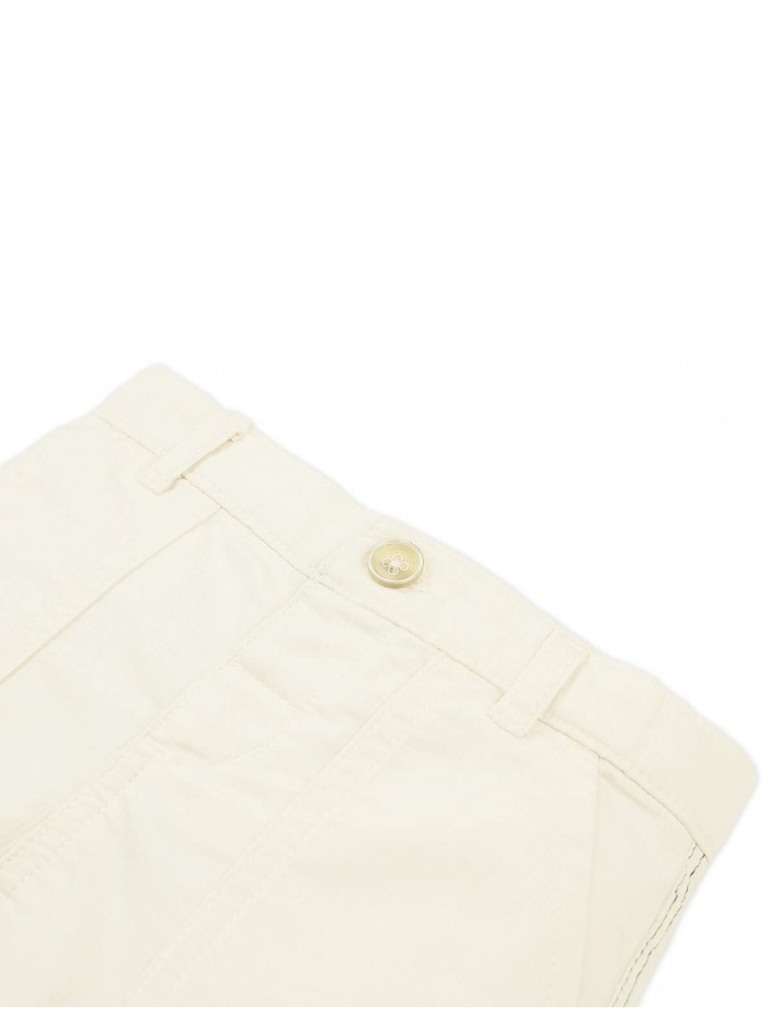 Baby Barry Shorts with Patch Pocket and Contrast Stitching