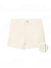 Baby Barry Shorts with Patch Pocket and Contrast Stitching