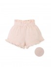 Baby Faye Shorts with Waistband and Bow Applique