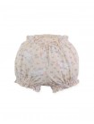 Baby Lyra Bloomers with Ruffles on Hem and Bow Applique