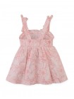 Baby Marguerite Smocked Toile Dress with Bows