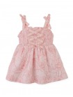 Baby Marguerite Smocked Toile Dress with Bows