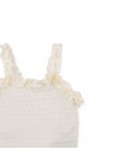 Baby Gigi Fully Smocked Tank Top with Set-in Ruffles