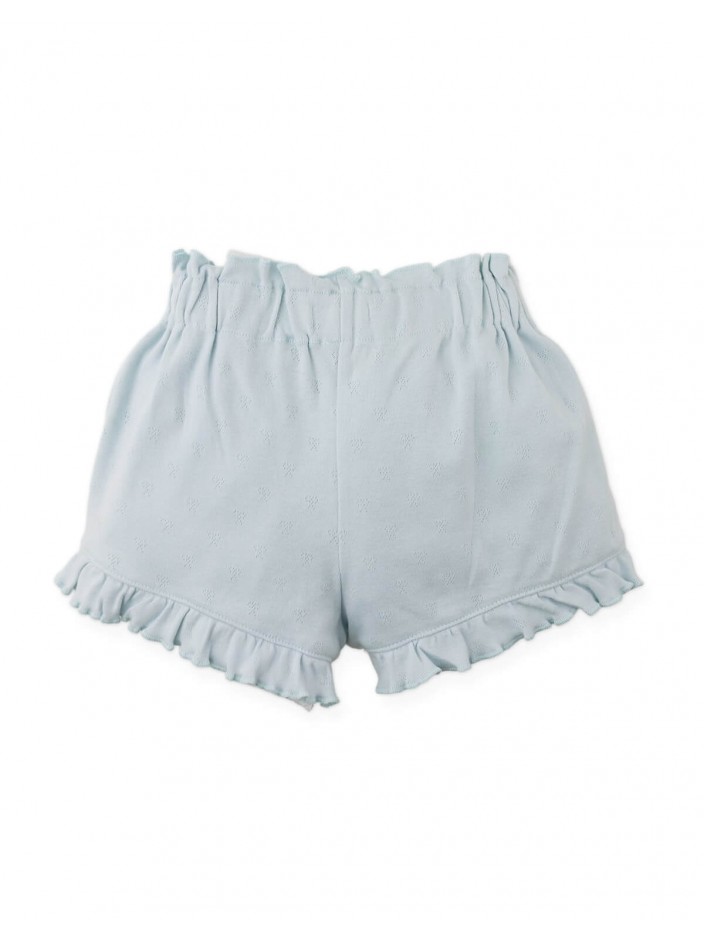 Faye Shorts with Waistband and Bow Applique