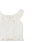 Juliette Eyelet Ruffled Top with Peplum Hem