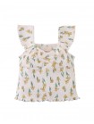 Cassandara Sweetheart Neckline Top and Ribbed Skort Set