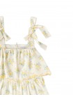 Katie Sundress with Bow Tie Straps & Embroidery
