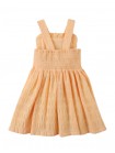 Emily Ruffled Apron Dress with Botanical Embroidery