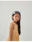 Emily Ruffled Apron Dress with Botanical Embroidery