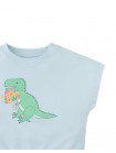 Winona Springtime Dino Graphic Terry Top