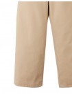 Edward Regular Straight Twill Pants with Striped Canvas Belt