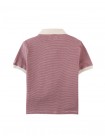 Alastor Striped Pique Polo Shirt