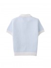 Lucius 2-Tone Polo with Ribbed Cuffs & Hem