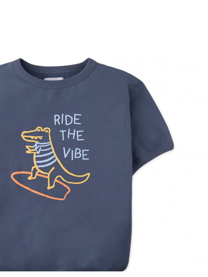 Chalice Cotton Jersey Barrel Tee