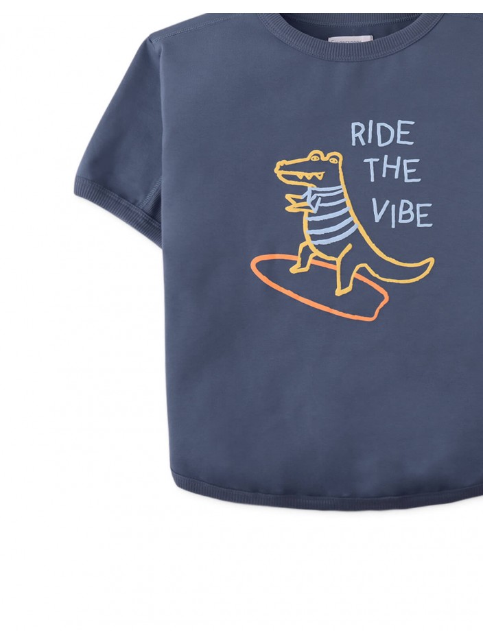 Chalice Cotton Jersey Barrel Tee