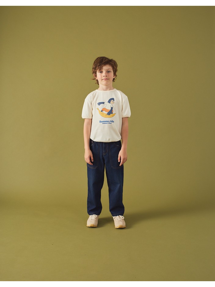 Chalice Cotton Jersey Barrel Tee