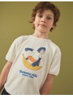 Chalice Cotton Jersey Barrel Tee