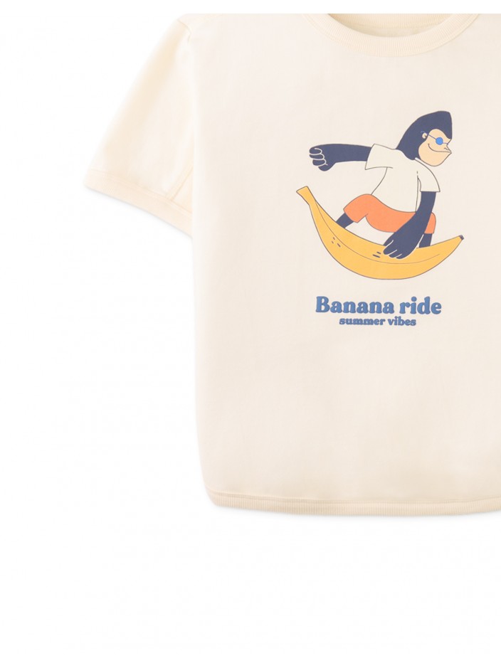 Chalice Cotton Jersey Barrel Tee