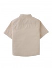 Andrew Cross Dobby Shirt with Bartack Placket Details
