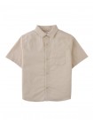 Andrew Cross Dobby Shirt with Bartack Placket Details