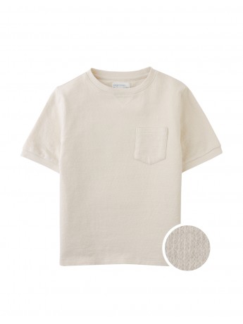 Scott French Terry Ringer Tee with Pocket