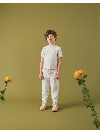 Scott French Terry Ringer Tee with Pocket