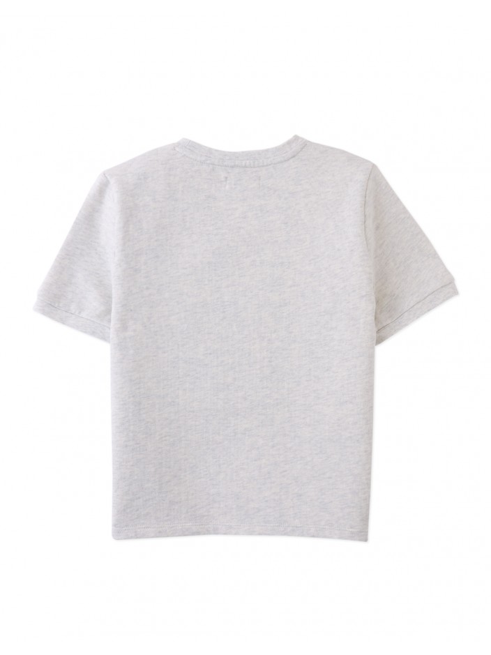 Scott French Terry Ringer Tee with Pocket