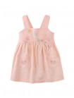 Baby Kayla Apron Dress with Bunny Embroidery