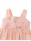 Baby Kayla Apron Dress with Bunny Embroidery